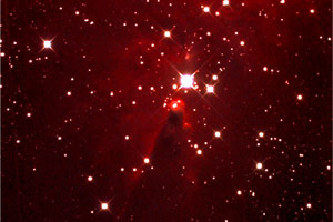 Christmas Tree Cluster (NGC2261), Konus-Nebel