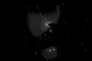 Groer Orion-Nebel M42