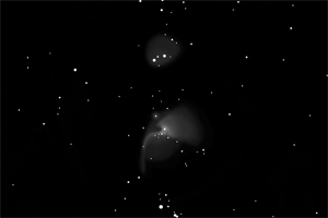 Groer Orion-Nebel M42